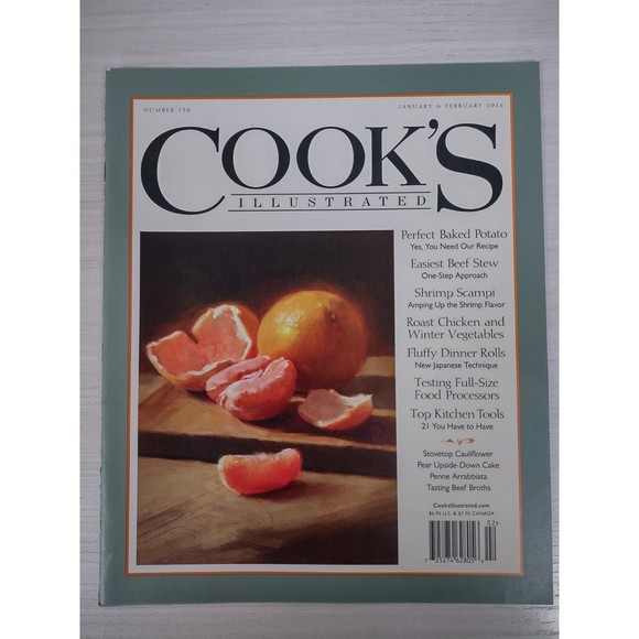 Cook's Illustrated Cooking Food & Meal Chef Magazine Lot | 2014-2016 | Lot of 4 - Picture 3 of 9
